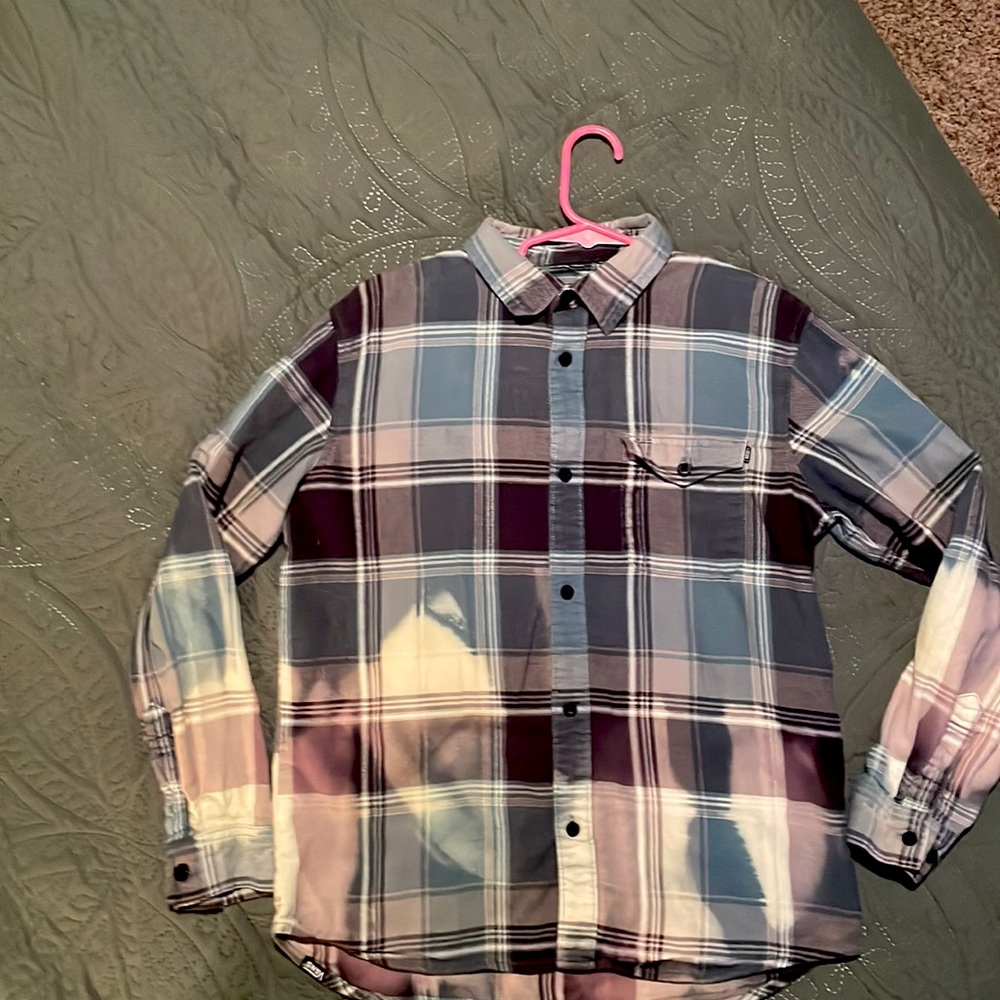 Grateful Dead distressed flannel unisex